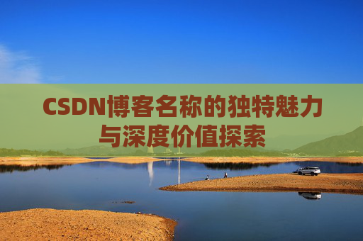 CSDN博客名称的独特魅力与深度价值探索